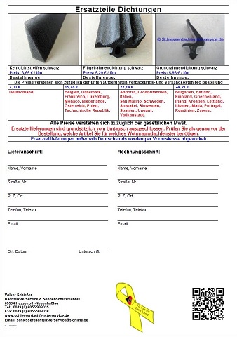 Bestellvordruck Dichtungen 01.11.2020 k