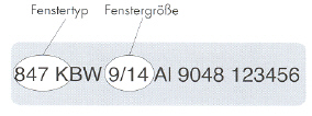 Typenschild Roto